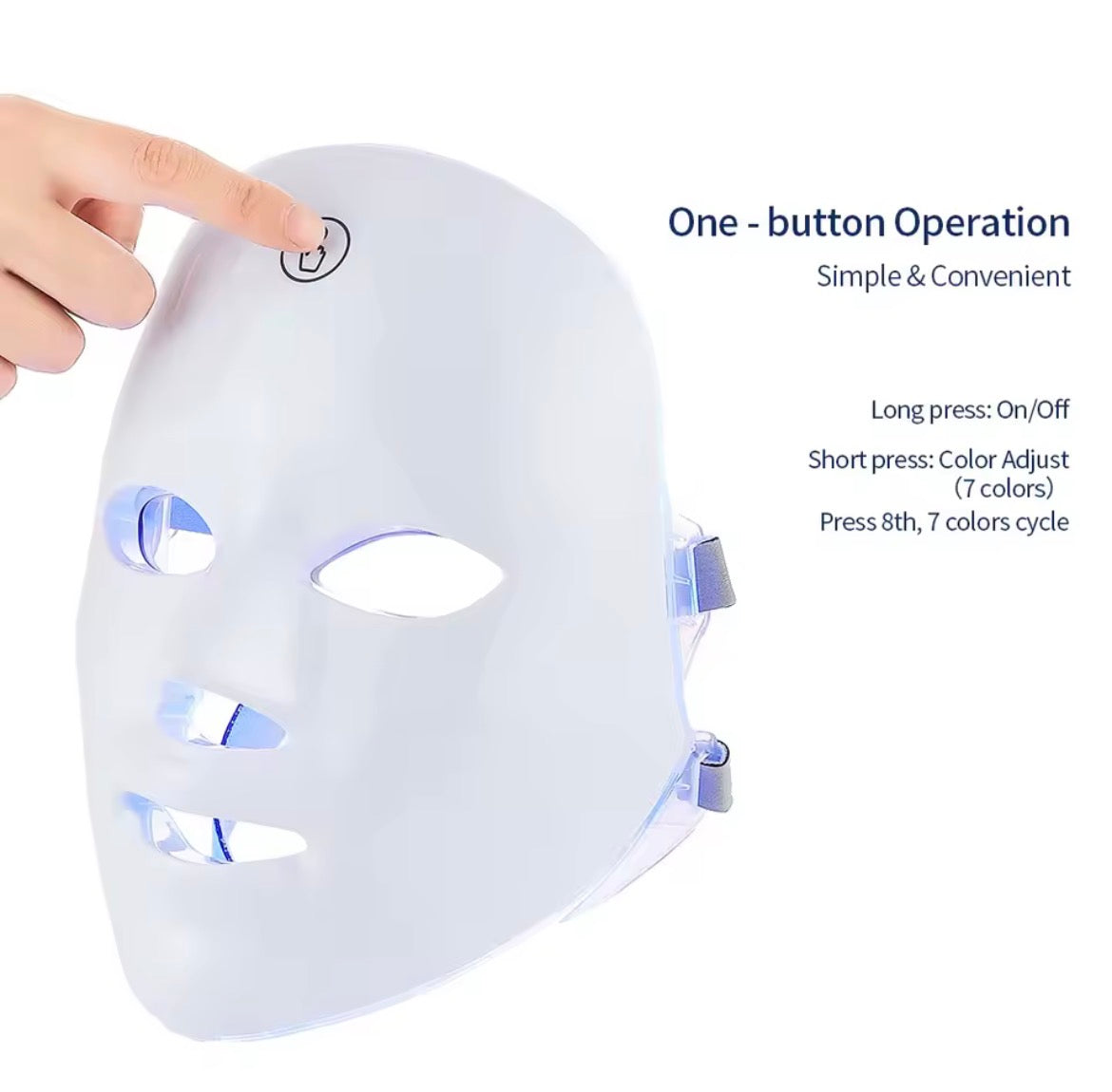 LED face mask